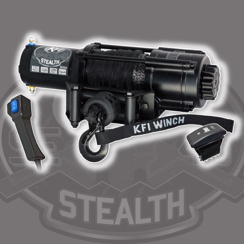 Honda Pioneer 700/700-4 4500lb Complete Winch Kit-atv motorcycle utv parts accessories gear helmets jackets gloves pantsAll Terrain Depot