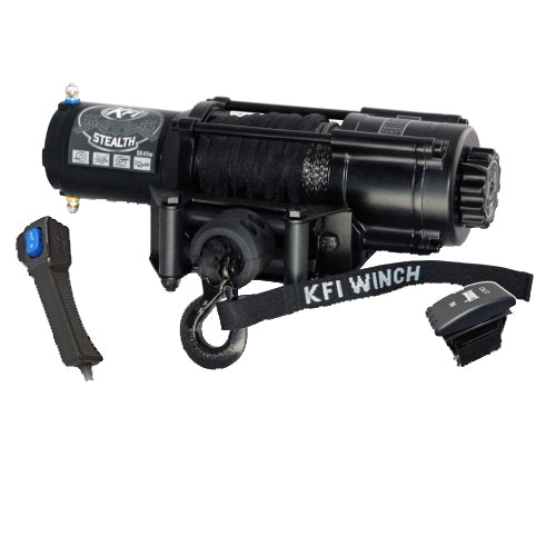 Honda Pioneer 700/700-4 4500lb Complete Winch Kit-atv motorcycle utv parts accessories gear helmets jackets gloves pantsAll Terrain Depot