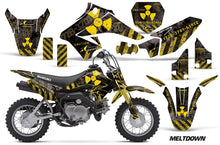Load image into Gallery viewer, Dirt Bike Graphics Kit Decal Sticker Wrap For Suzuki DRZ70 2008-2016 MELTDOWN YELLOW BLACK-atv motorcycle utv parts accessories gear helmets jackets gloves pantsAll Terrain Depot