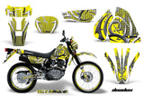 Graphics Kit Decal Sticker Wrap + # Plates For Suzuki DRZ200SE 1996-2009 DEADEN YELLOW