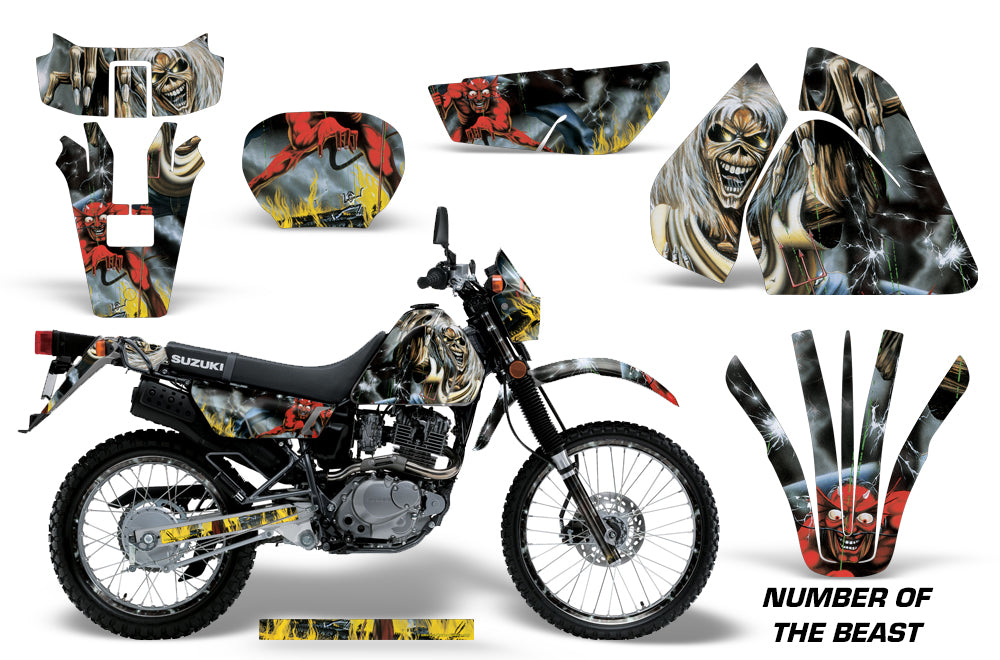 Graphics Kit Decal Sticker Wrap + # Plates For Suzuki DRZ200SE 1996-2009 IM NOTB-atv motorcycle utv parts accessories gear helmets jackets gloves pantsAll Terrain Depot