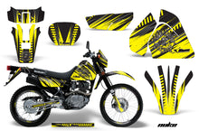Load image into Gallery viewer, Graphics Kit Decal Sticker Wrap + # Plates For Suzuki DRZ200SE 1996-2009 NUKE YELLOW BLACK-atv motorcycle utv parts accessories gear helmets jackets gloves pantsAll Terrain Depot