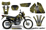 Graphics Kit Decal Sticker Wrap + # Plates For Suzuki DRZ200SE 1996-2009 WIDOW YELLOW BLACK