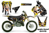 Graphics Kit Decal Sticker Wrap + # Plates For Suzuki RM125 1996-1998 MOTO MANDY BLACK