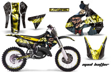 Load image into Gallery viewer, Graphics Kit Decal Sticker Wrap + # Plates For Suzuki RM125 1999-2000 HATTER YELLOW BLACK-atv motorcycle utv parts accessories gear helmets jackets gloves pantsAll Terrain Depot