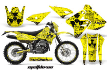 Load image into Gallery viewer, Graphics Kit Decal Sticker Wrap + # Plates For Suzuki DRZ400S 2000-2018 MELTDOWN BLACK YELLOW-atv motorcycle utv parts accessories gear helmets jackets gloves pantsAll Terrain Depot