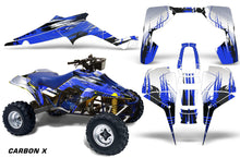 Load image into Gallery viewer, ATV Graphic Kit Quad Decal Wrap For Suzuki Quadracer LT500R 1987-1990 CARBONX BLUE-atv motorcycle utv parts accessories gear helmets jackets gloves pantsAll Terrain Depot