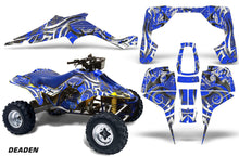 Load image into Gallery viewer, ATV Graphic Kit Quad Decal Wrap For Suzuki Quadracer LT500R 1987-1990 DEADEN BLUE-atv motorcycle utv parts accessories gear helmets jackets gloves pantsAll Terrain Depot