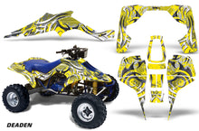 Load image into Gallery viewer, ATV Graphic Kit Quad Decal Wrap For Suzuki Quadracer LT500R 1987-1990 DEADEN YELLOW-atv motorcycle utv parts accessories gear helmets jackets gloves pantsAll Terrain Depot