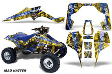 Load image into Gallery viewer, ATV Graphic Kit Quad Decal Wrap For Suzuki Quadracer LT500R 1987-1990 HATTER BLUE YELLOW-atv motorcycle utv parts accessories gear helmets jackets gloves pantsAll Terrain Depot
