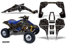 Load image into Gallery viewer, ATV Graphic Kit Quad Decal Wrap For Suzuki Quadracer LT500R 1987-1990 REAPER BLACK-atv motorcycle utv parts accessories gear helmets jackets gloves pantsAll Terrain Depot