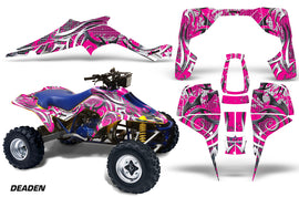 ATV Graphic Kit Quad Decal Wrap For Suzuki Quadracer LT500R 1987-1990 DEADEN PINK-atv motorcycle utv parts accessories gear helmets jackets gloves pantsAll Terrain Depot