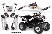 Load image into Gallery viewer, ATV Graphics Kit Decal Quad Wrap For Suzuki LTZ250 LTZ 250 2004-2009 TBOMBER BLACK-atv motorcycle utv parts accessories gear helmets jackets gloves pantsAll Terrain Depot