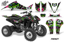 Load image into Gallery viewer, ATV Graphics Kit Decal Sticker Wrap For Suzuki LTZ400 2003-2008 FRENZY GREEN-atv motorcycle utv parts accessories gear helmets jackets gloves pantsAll Terrain Depot
