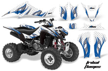 Load image into Gallery viewer, ATV Graphics Kit Quad Decal Sticker Wrap For Suzuki LTZ400 2009-2016 TRIBAL BLUE WHITE-atv motorcycle utv parts accessories gear helmets jackets gloves pantsAll Terrain Depot