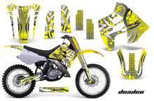 Load image into Gallery viewer, Dirt Bike Graphics Kit Decal Sticker Wrap For Suzuki RM125 RM250 1990-1992 DEADEN YELLOW-atv motorcycle utv parts accessories gear helmets jackets gloves pantsAll Terrain Depot