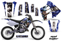 Load image into Gallery viewer, Dirt Bike Graphics Kit Decal Sticker Wrap For Suzuki RM125 RM250 1990-1992 HATTER SILVER BLACK-atv motorcycle utv parts accessories gear helmets jackets gloves pantsAll Terrain Depot