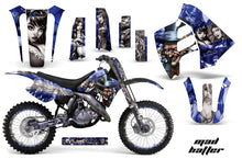 Load image into Gallery viewer, Graphics Kit Decal Sticker Wrap + # Plates For Suzuki RM125 RM250 1990-1992 HATTER SILVER BLUE-atv motorcycle utv parts accessories gear helmets jackets gloves pantsAll Terrain Depot