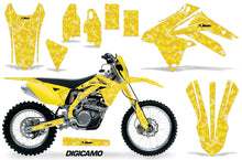 Load image into Gallery viewer, Dirt Bike Graphic Kit Decal Sticker Wrap For Suzuki RMX450Z 2009-2017 DIGICAMO YELLOW-atv motorcycle utv parts accessories gear helmets jackets gloves pantsAll Terrain Depot