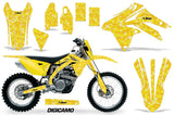 Dirt Bike Graphic Kit Decal Sticker Wrap For Suzuki RMX450Z 2009-2017 DIGICAMO YELLOW