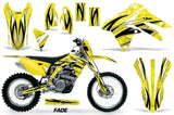 Dirt Bike Graphic Kit Decal Sticker Wrap For Suzuki RMX450Z 2009-2017 FADE YELLOW