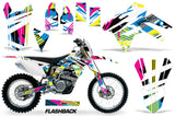 Dirt Bike Graphic Kit Decal Sticker Wrap For Suzuki RMX450Z 2009-2017 FLASHBACK
