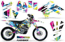 Graphics Kit Decal Sticker Wrap + # Plates For Suzuki RMX450Z 2009-2017 FLASHBACK-atv motorcycle utv parts accessories gear helmets jackets gloves pantsAll Terrain Depot
