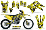 Dirt Bike Graphic Kit Decal Sticker Wrap For Suzuki RMX450Z 2009-2017 NORTHSTAR YELLOW