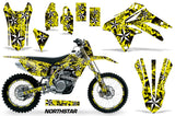 Graphics Kit Decal Sticker Wrap + # Plates For Suzuki RMX450Z 2009-2017 NORTHSTAR YELLOW