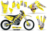Dirt Bike Graphic Kit Decal Sticker Wrap For Suzuki RMX450Z 2009-2017 TBOMBER YELLOW
