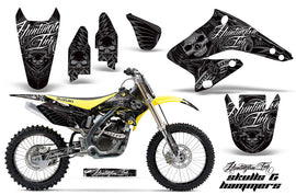 Graphics Kit Decal Sticker Wrap + # Plates For Suzuki RMZ250 2004-2006 HISH BLACK-atv motorcycle utv parts accessories gear helmets jackets gloves pantsAll Terrain Depot