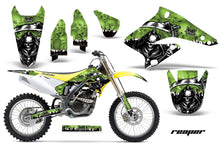 Load image into Gallery viewer, Dirt Bike Graphics Kit Decal Sticker Wrap For Suzuki RMZ250 2004-2006 REAPER GREEN-atv motorcycle utv parts accessories gear helmets jackets gloves pantsAll Terrain Depot