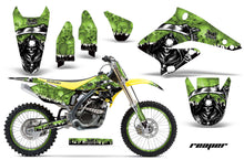 Load image into Gallery viewer, Graphics Kit Decal Sticker Wrap + # Plates For Suzuki RMZ250 2004-2006 REAPER GREEN-atv motorcycle utv parts accessories gear helmets jackets gloves pantsAll Terrain Depot