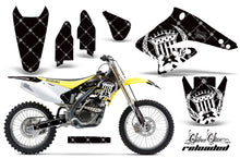 Load image into Gallery viewer, Dirt Bike Graphics Kit Decal Sticker Wrap For Suzuki RMZ250 2004-2006 RELOADED WHITE BLACK-atv motorcycle utv parts accessories gear helmets jackets gloves pantsAll Terrain Depot