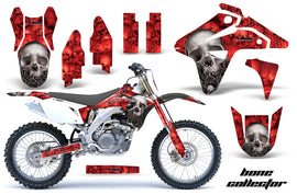 Dirt Bike Graphics Kit MX Decal Sticker Wrap For Suzuki RMZ450 2007 BONES RED-atv motorcycle utv parts accessories gear helmets jackets gloves pantsAll Terrain Depot