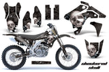 Graphics Kit MX Decal Sticker Wrap + # Plates For Suzuki RMZ450 2007 CHECKERED SILVER BLACK