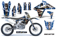 Load image into Gallery viewer, Dirt Bike Graphics Kit MX Decal Sticker Wrap For Suzuki RMZ450 2007 HATTER BLUE SILVER-atv motorcycle utv parts accessories gear helmets jackets gloves pantsAll Terrain Depot