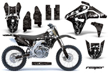 Load image into Gallery viewer, Graphics Kit MX Decal Sticker Wrap + # Plates For Suzuki RMZ450 2007 REAPER BLACK-atv motorcycle utv parts accessories gear helmets jackets gloves pantsAll Terrain Depot