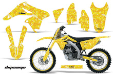 Load image into Gallery viewer, Graphics Kit Decal Sticker Wrap + # Plates For Suzuki RMZ250 2010-2016 DIGICAMO YELLOW-atv motorcycle utv parts accessories gear helmets jackets gloves pantsAll Terrain Depot