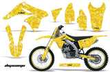 Graphics Kit Decal Sticker Wrap + # Plates For Suzuki RMZ250 2010-2016 DIGICAMO YELLOW