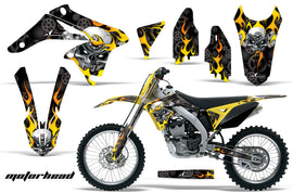 Dirt Bike Graphics Kit Decal Sticker Wrap For Suzuki RMZ250 2010-2016 MOTORHEAD BLACK-atv motorcycle utv parts accessories gear helmets jackets gloves pantsAll Terrain Depot