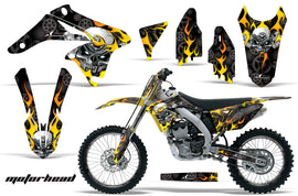 Graphics Kit Decal Sticker Wrap + # Plates For Suzuki RMZ250 2010-2016 MOTORHEAD BLACK-atv motorcycle utv parts accessories gear helmets jackets gloves pantsAll Terrain Depot