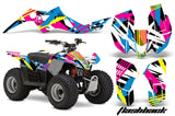 ATV Graphics Kit Quad Decal Sticker Wrap For Suzuki LTZ50 2006-2009 FLASHBACK