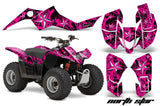 ATV Graphics Kit Quad Decal Sticker Wrap For Suzuki LTZ50 2006-2009 NORTHSTAR PINK CHROME