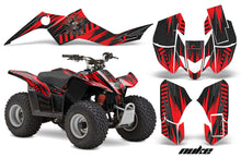 Load image into Gallery viewer, ATV Graphics Kit Quad Decal Sticker Wrap For Suzuki LTZ50 2006-2009 NUKE RED-atv motorcycle utv parts accessories gear helmets jackets gloves pantsAll Terrain Depot