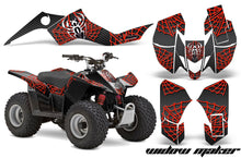Load image into Gallery viewer, ATV Graphics Kit Quad Decal Sticker Wrap For Suzuki LTZ50 2006-2009 WIDOW RED BLACK-atv motorcycle utv parts accessories gear helmets jackets gloves pantsAll Terrain Depot