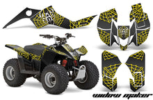 Load image into Gallery viewer, ATV Graphics Kit Quad Decal Sticker Wrap For Suzuki LTZ50 2006-2009 WIDOW YELLOW BLACK-atv motorcycle utv parts accessories gear helmets jackets gloves pantsAll Terrain Depot