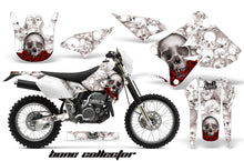 Load image into Gallery viewer, Dirt Bike Graphics Kit Decal Sticker Wrap For Suzuki DRZ400S 2000-2018 BONES WHITE-atv motorcycle utv parts accessories gear helmets jackets gloves pantsAll Terrain Depot