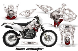 Dirt Bike Graphics Kit Decal Sticker Wrap For Suzuki DRZ400S 2000-2018 BONES WHITE-atv motorcycle utv parts accessories gear helmets jackets gloves pantsAll Terrain Depot
