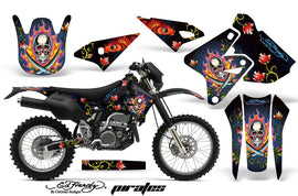 Dirt Bike Graphics Kit Decal Sticker Wrap For Suzuki DRZ400S 2000-2018 EDHP BLACK-atv motorcycle utv parts accessories gear helmets jackets gloves pantsAll Terrain Depot